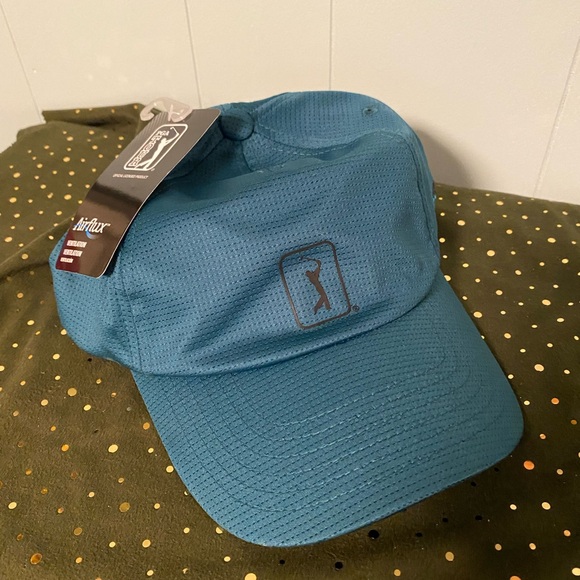 NWT Men’s PGA Tour Polo Shirt (M) and Hat - Picture 4 of 6